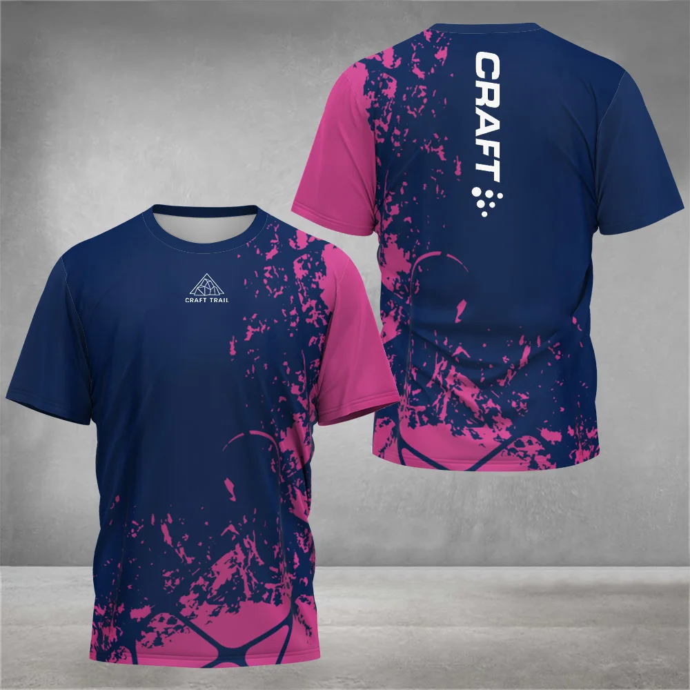 Badminton Wallpaper - T-shirt girocollo stampata tie-dye alla moda