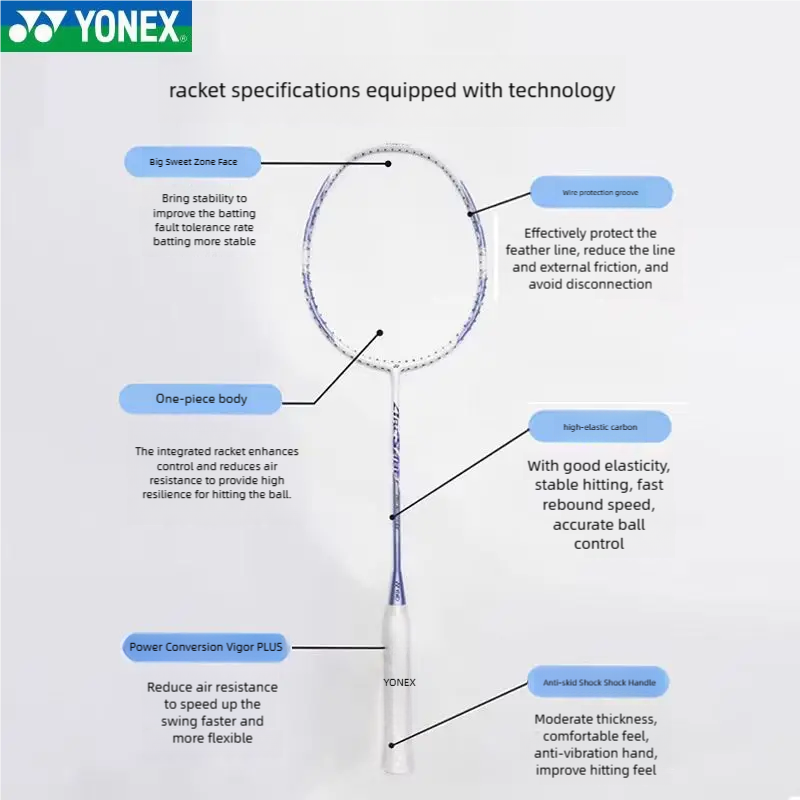 Racchetta da badminton YONEX A - Yonex Racket Carbon recensione e prezzo