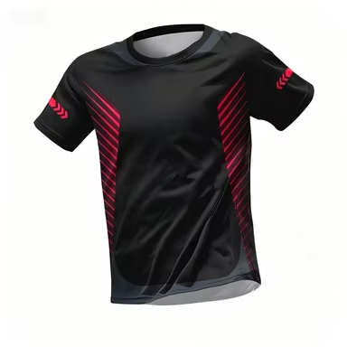 T-Shirt Sportiva da Uomo a Man - Badminton Wallpaper recensione e prezzo