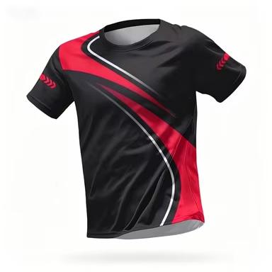 T-Shirt Sportiva da Uomo a Man - Badminton Wallpaper recensione e prezzo