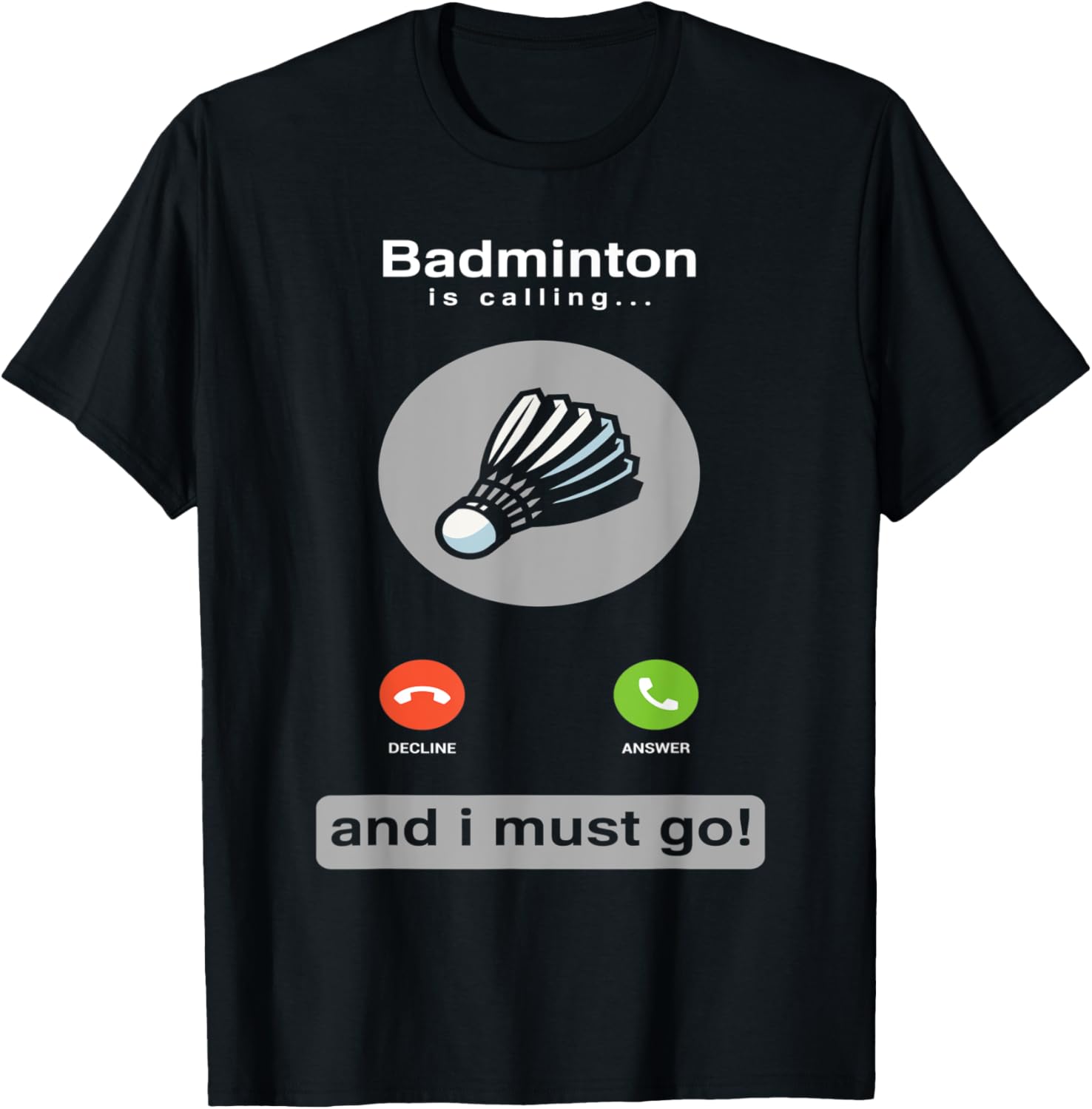 Divertente Maglietta da Badmin - Badminton Quotes Funny recensione e prezzo