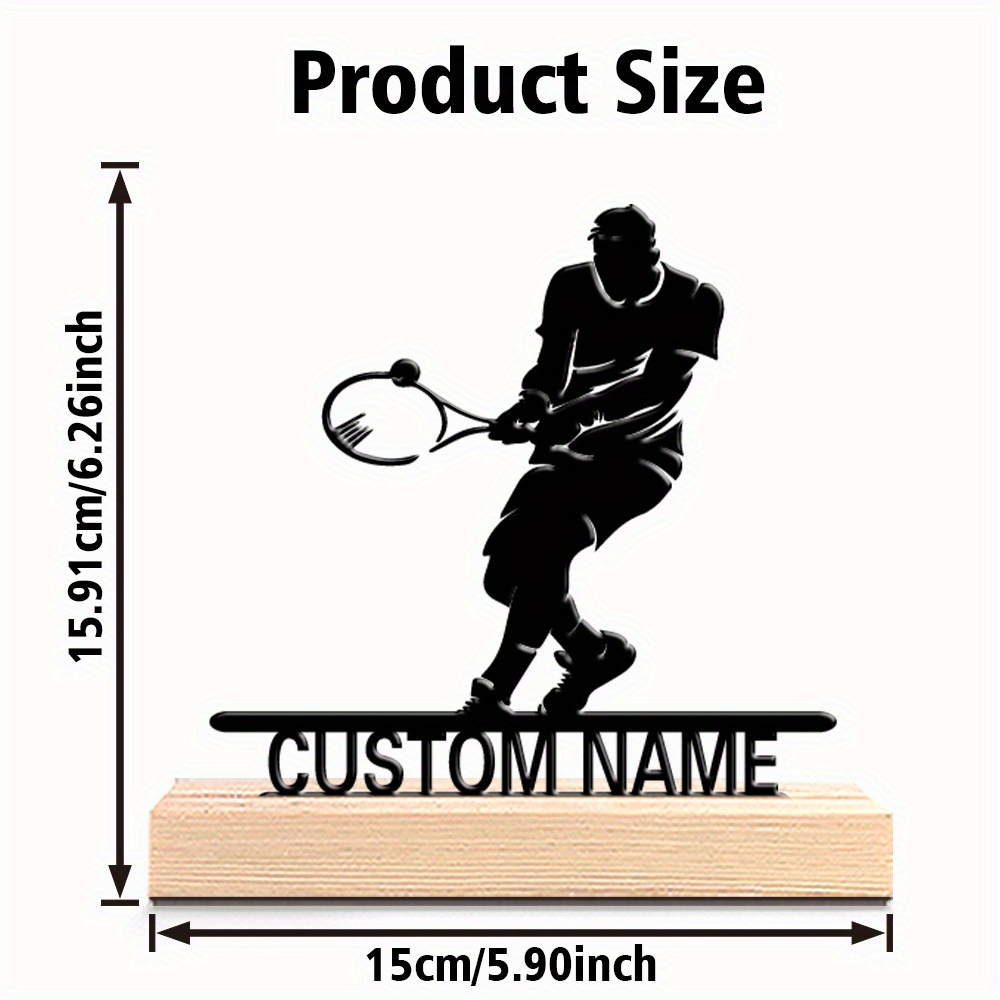 Statua in Metallo Personalizza - Badminton Player recensione e prezzo